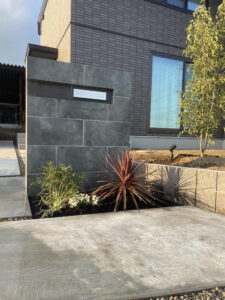 前橋市　新築外構