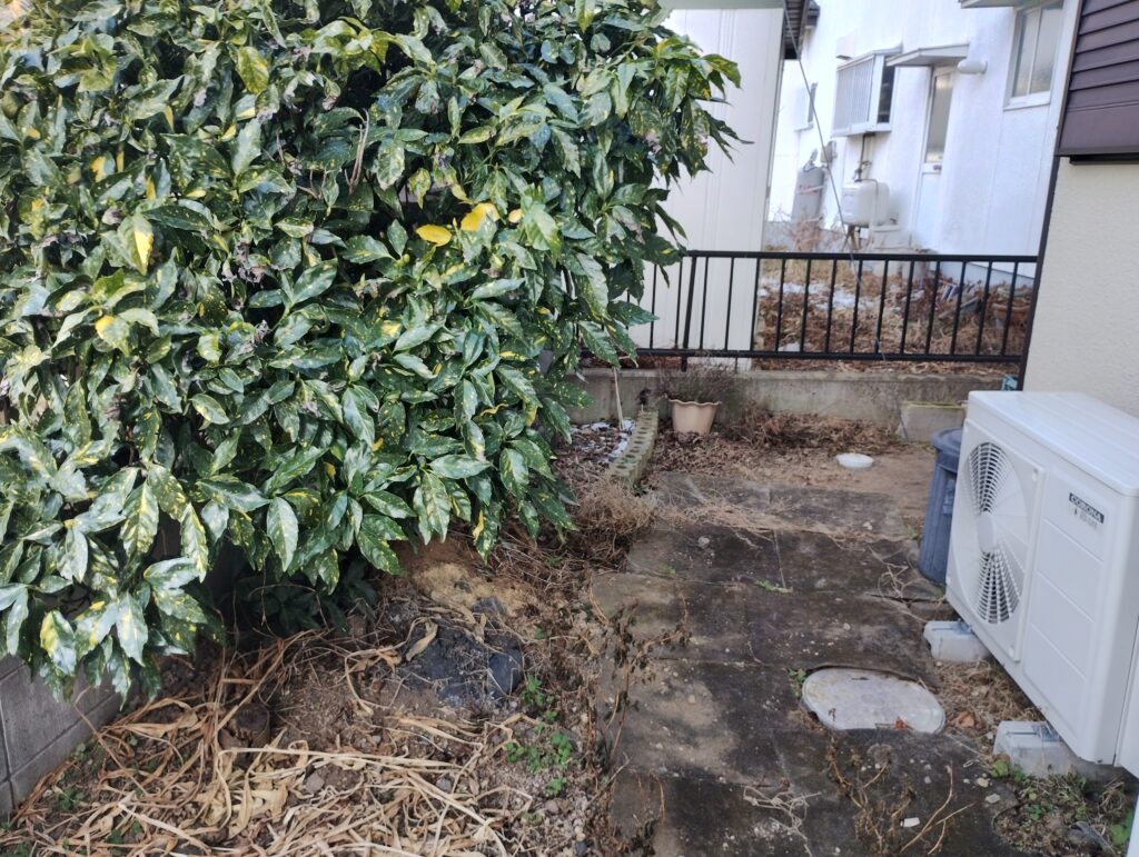 庭じまい