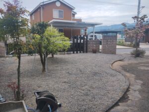 沼田市A様邸　庭じまい
